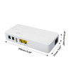 POE 48V 5V 9V 12V UPS Battery Backup Uninterruptible Power Supply for Router
