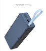 DIY Big-capacity Power Bank Shell 5V 9V 12V 5A USB QC4.0 PD 22.55W Super-Charge VOOC Wireless Charge 18650 Li-ion Battery cell