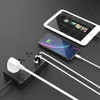 Power Strip with 2 USB & 1 Type-C Ports 3 Outlet, Desktop Charging Station 4 ft Extension Cord for Cruise Ship, Dorm Room Multi