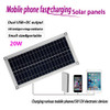 Solar Panel Kit Flexible Solar Panel Dual USB with 10A-100A Controller Car Yacht RV Marine Solar Power Station Generator