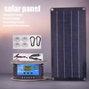 Solar Power System Solar Panel Kit USB5V DC12V Power Station 10-30-60A Controller for Home Car Camping Backup Charger