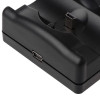 Black Universal USB Powered Dual Double Charger Dock Stand Charging Station for PS3 Move Wireless Controller