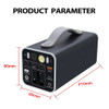 166Wh 45000mAh 180W Portable Power Station Outdoor RV Camping Emergency Light Power Supply Power Bank Generator Battery Storage