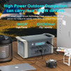 220V Camping Power 1000w 1800w 2400w Portable Power Station Lifepo4 Battery One Hour Fast Charging EU Warehouse Korea Shipping