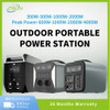 2000W Portable Backup Power Station Lifepo4 Extral Battery Solar Generator Camping Solar RV PowerStation 1000W 500W 300W 220V