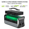 2000W Portable Backup Power Station Lifepo4 Extral Battery Solar Generator Camping Solar RV PowerStation 1000W 500W 300W 220V
