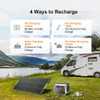 Portable Power Station 2000W Solar Generator 1532Wh Home Backup Emergency Power Supply UPS Backup Battery For Home Outdoor