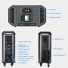 Solar Generator 2000W 2515WH Large Battery All-in-one Solar System Portable Power Station For Camping Truck Handtools Explorer