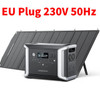 Dabbsson Portable Power Station DBS2300 with 200W Solar 2330Wh Panel Power bank LiFePO4 Battery Solar Generator for RV Camping