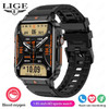 LIGE Smartwatch 1.95 Inch Screen Health Monitoring Watches IP68 Waterproof Sport Fitness Smart Watch For Men Women Reloj Hombre