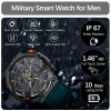 2024 Newest With flashlight Smart Watch Men Make Answer Calls Waterproof AI Voice 450mAh Battery Outdoor Rugged Fitness Tracker