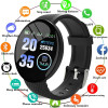 D18 Bluetooth Smart Watch Men Women Sports Smart Watch Heart Rate Blood Pressure Blood Oxygen Monitoring Multifunctional Remind