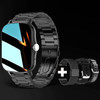 +3pc Straps Smart Watch Women Men Smartwatch Square Dial Call BT Music Smartclock For Android IOS Fitness Tracker Trosmart Brand