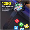 4G SmartWatch Men Women Business Video Call WiFi GPS Waterproof High Battery Life for Bluetooth Conn 4GB+128GB For Android IOS