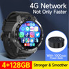 4G SmartWatch Men Women Business Video Call WiFi GPS Waterproof High Battery Life for Bluetooth Conn 4GB+128GB For Android IOS
