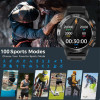Smart Watch 2024 New Men Business Moverment Track Bluetooth Call Wireless Charging For Infinix Zero 20 songXperia C5 Ultra