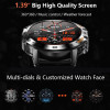2024 New Smart Watch Men Full Touch Screen Sport Fitness Watch IP67 Waterproof Bluetooth for Infinix Note 30i Realme X50 VIVO