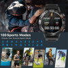 2023 Always Show Time Bluetooth call SmartWatch Men IP67 Waterproof for OPPO A1 Pro LG V50S LG V30 OnePlus Ace Raci  Android IOS