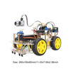 Smart Robot Car Starter Kit for Arduino Programmable Multiple Sensors Car Project Complete Starter Kit Smart Automation Kit