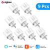 Tuya Wifi Zigbee 20A Smart Plug EU FR Timer Power Moinitor Socket Smart Home Automation Kits, Alexa Google Home Assistant Alice