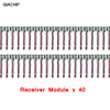 QIACHIP 40pcs 433.92Mhz Universal Wireless DC 3.6V-24V Remote Control Switch 1 CH RF Relay Receiver LED Light Controller DIY Kit
