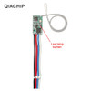 QIACHIP 40pcs 433.92Mhz Universal Wireless DC 3.6V-24V Remote Control Switch 1 CH RF Relay Receiver LED Light Controller DIY Kit