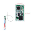 QIACHIP 40pcs 433.92Mhz Universal Wireless DC 3.6V-24V Remote Control Switch 1 CH RF Relay Receiver LED Light Controller DIY Kit