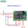 433.92 Mhz Universal Wireless Remote Control Switch DC12V 4CH relay Receiver Module With 4 channel RF Remote 433 Mhz Transmitter