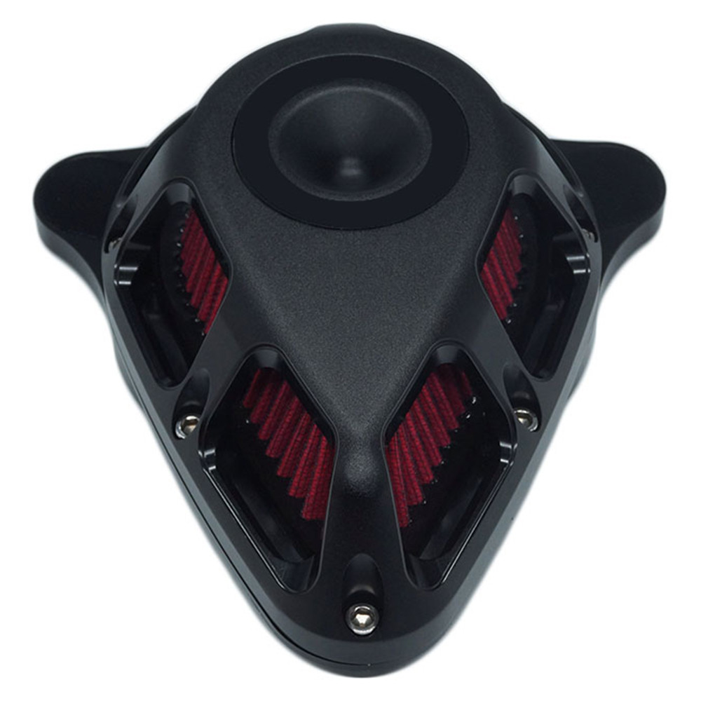 Air Cleaner Multi-Angle Turnable Intake Cleaner Cnc Kit Aluminum Matte ...
