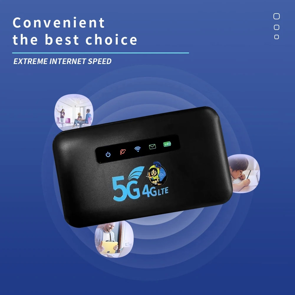 4G WiFi Router 150Mbps USB Dongle Mobile Hotspot Portable Outdoor ...