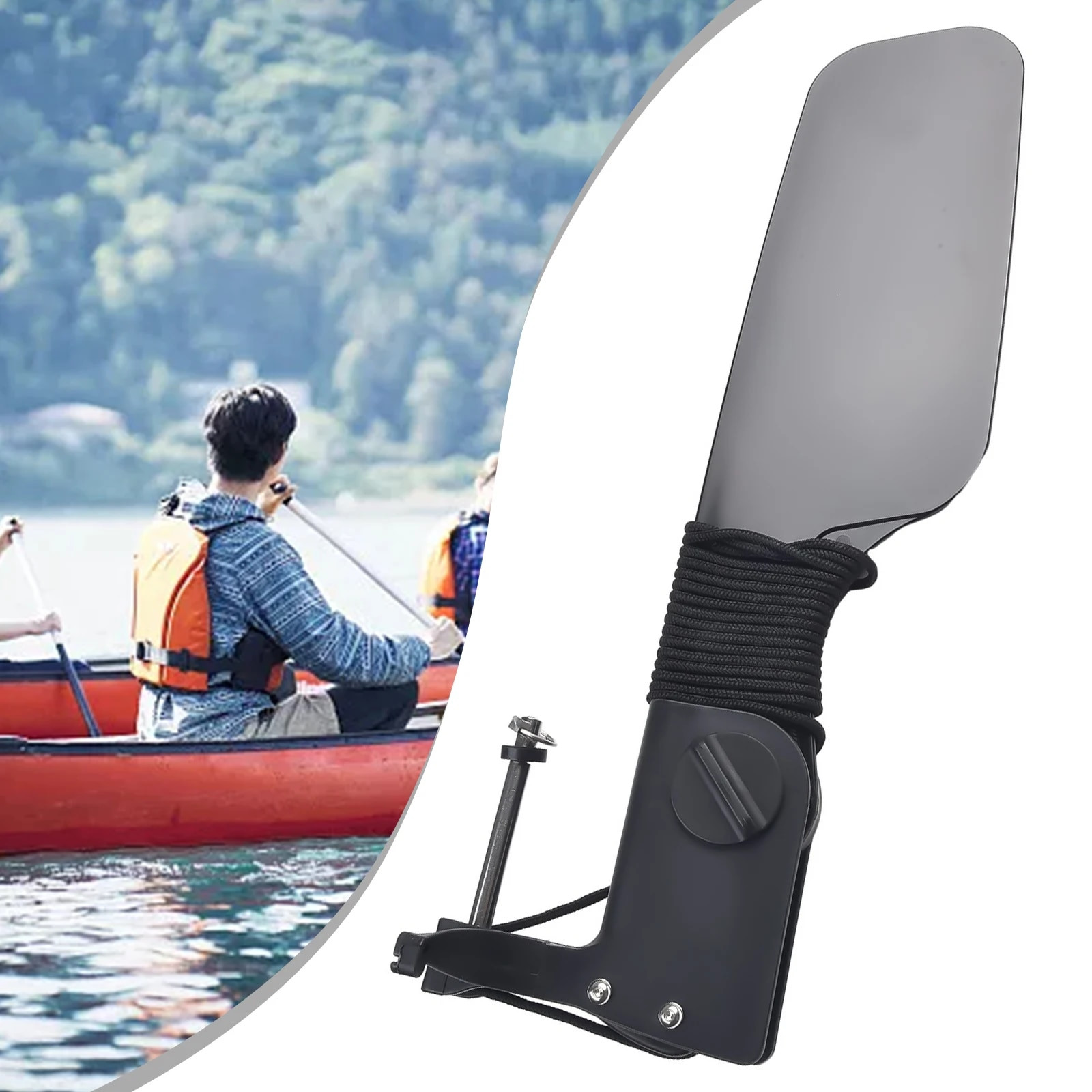 Kayak Tail Rudder Big Tail Rudder Fishing Boat Nylon Steering Control ...