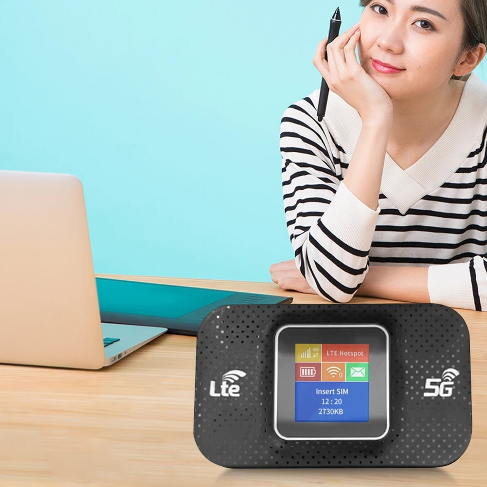 Sim Card Router Mini 4G Lte WIFI Router Sim Card Slot Wireless Portable Router Mini Outdoor ...