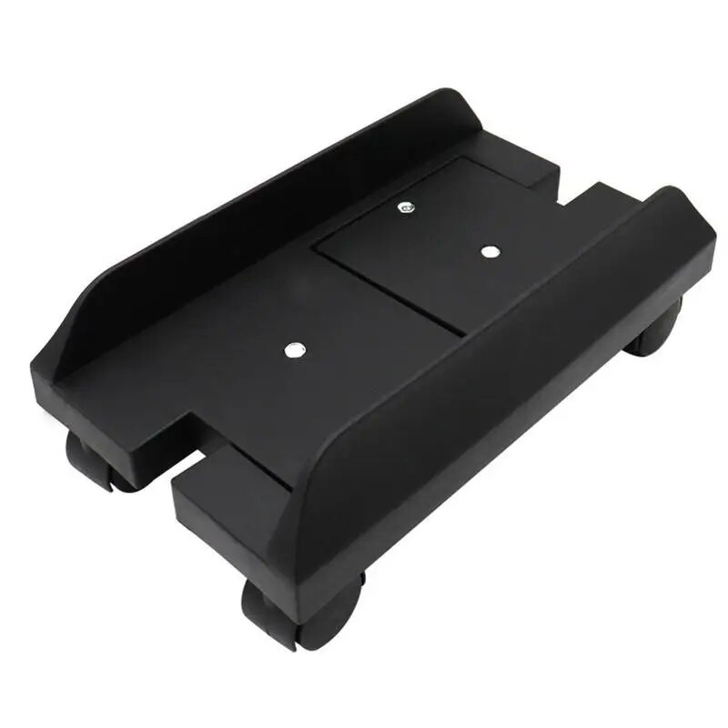 Mobile CPU Computer Tower Desktop Bracket with Rolling Caster Wheels ...