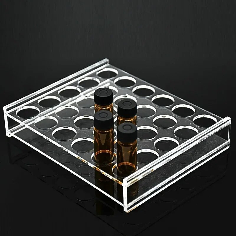 Plexiglass Rack For Chromatography Vial 10 ml Plexiglass Stand Place 30 ...