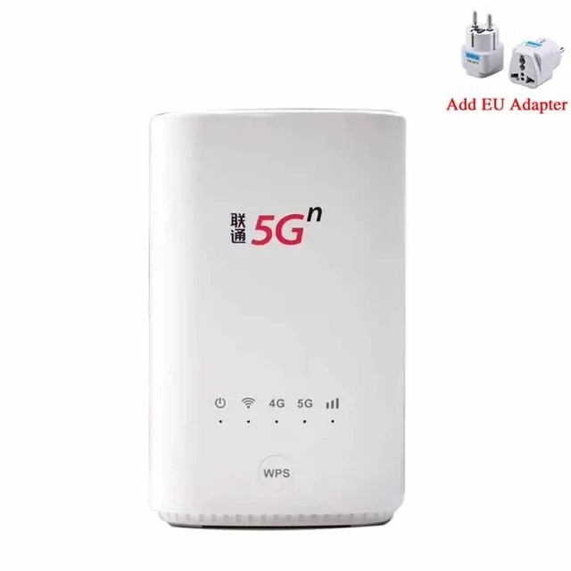 Modem Cpe Sim China Unicom 5G CPE VN007+ 2.3Gbps Sim Slot Router Mesh Wifi Repeater ...