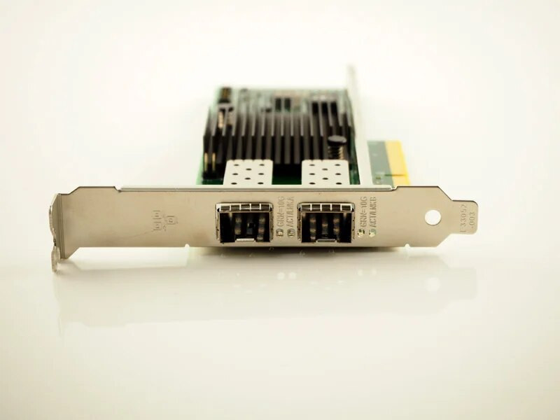 Network SFP+ 10Gb Dual Port PCI-e Ethernet Converged Adapter Network ...