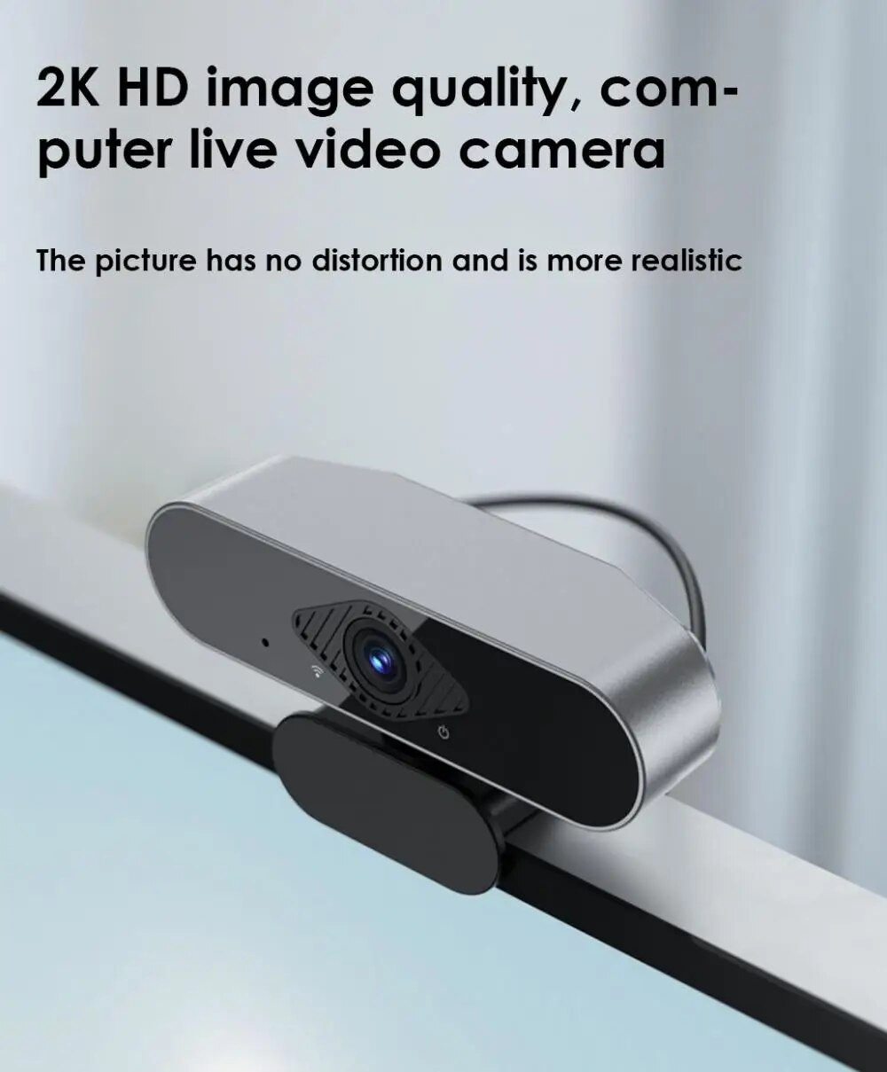 2023 Webcam 1080P Mini Camera 2K Full HD Webcam With Microphone ...