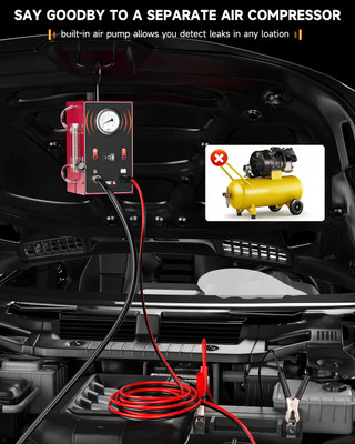 ANCEL S300 Car Smoke Leak Detector EVAP Pipe Smoking Generator Pipe