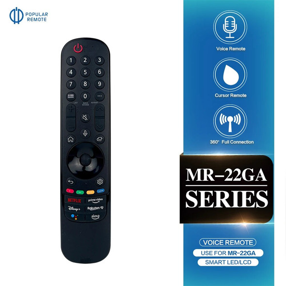 Voice Magic Remote MR22GA Replacement for LG Magic Remote Universal Control Smart TV Remote NanoCell 4K 8K 2021 2022 2023 Models