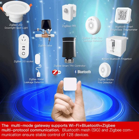 Tuya ZigBee/BLE multimode Gateway Hub +IR remote control Smart Home Bridge Smart Life APP Controller Works with Alexa Google