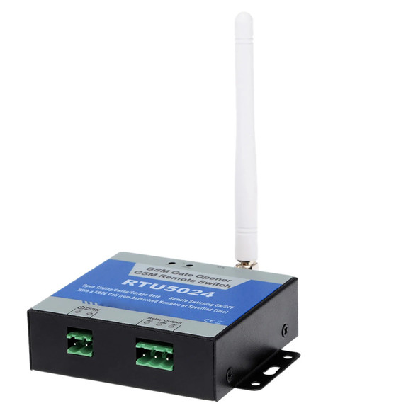 GSM Door Gate Opener Remote On/Off Switch Free Call SMS Command Support 850/900/1800/1900MHz RTU5024 GSM Access Controller