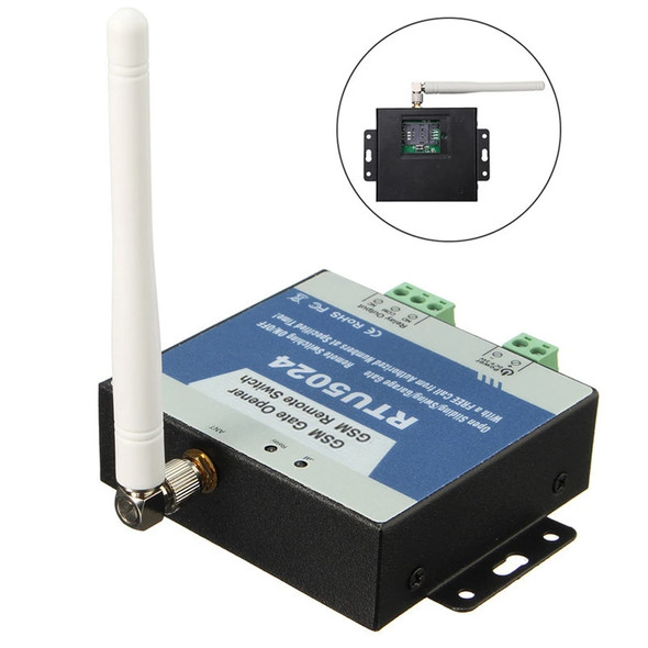 1PC RTU5024 2G GSM Gate Opener Relay Switch Remote Control Door Access Wireless Door Opener By Free Call 850/900/1800/1900MHz