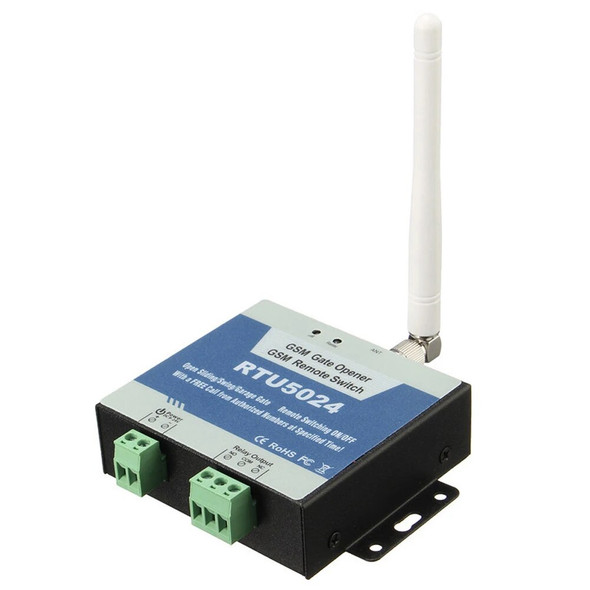 1PC RTU5024 2G GSM Gate Opener Relay Switch Remote Control Door Access Wireless Door Opener By Free Call 850/900/1800/1900MHz