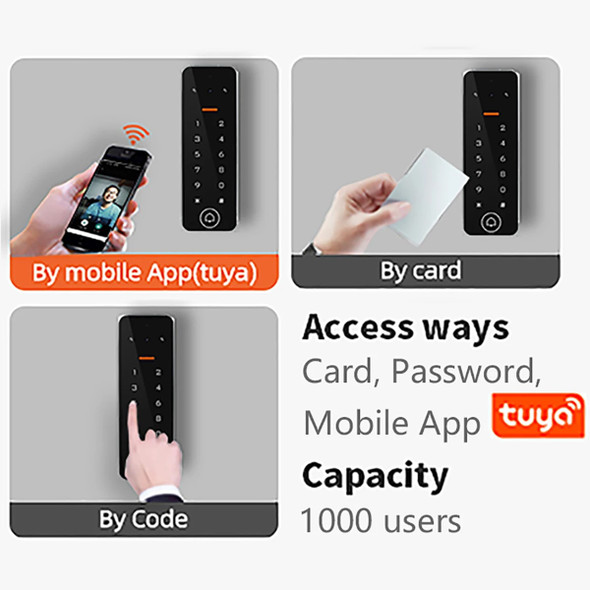 IP65 Waterproof WiFi Tuya App Door Access Control System and Smart Video Door Phone Intercom