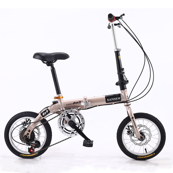 14 Inch Foldable Ultra Light Bicycle Single/Variable Speed Portable 14 Inch Foldable Ultra Light Bicycle Single/Variable Speed Portable