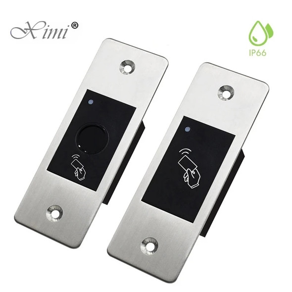 Metal Waterproof Outdoor Use Embedded Biometric Fingerprint Access Controller Standalone RFID Card Door Access Control System