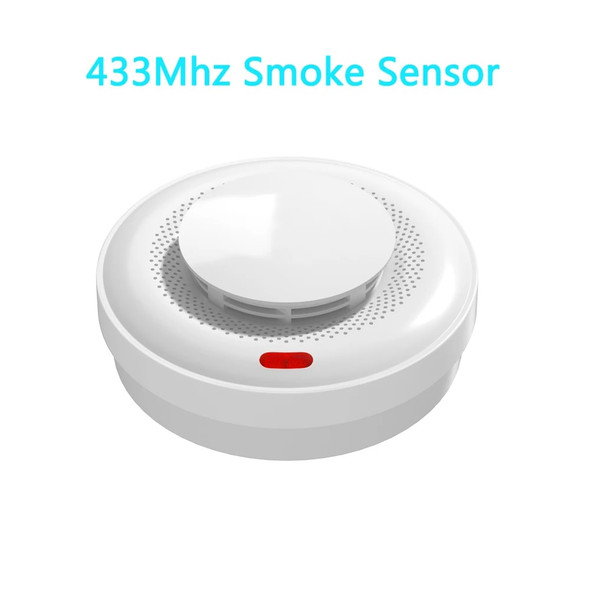 eWeLink 433MHz Smoke Detector Sensor Wireless Fire Security Protection Alarm Sensor Smart Home,Require Sonoff RF433 Bridge Hub