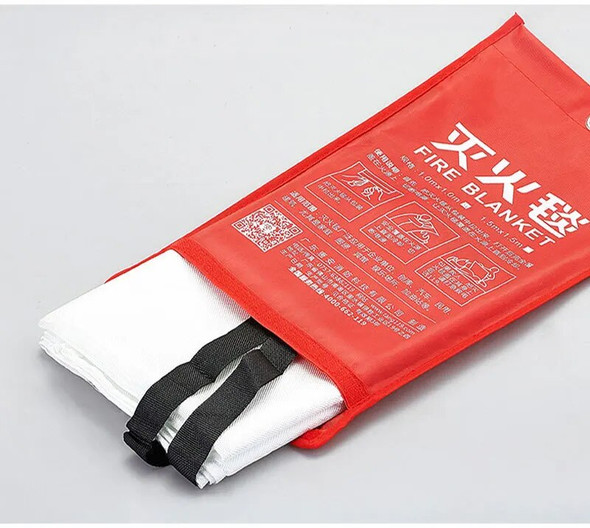 VITCOCO 1.2m*1.2m Fire Blanket Electric Welding Fire Blanket Fire Protection Flame Retardant Glass Fiber Fire Blanket