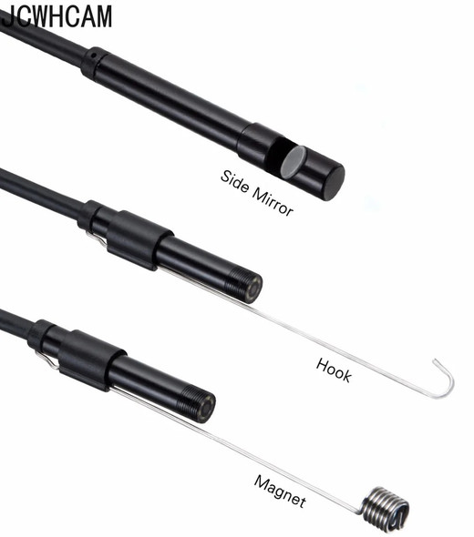 Full HD 1080p Endoscope Camera MicroUsb Type-C Android Smartphone 2M 5M 10m Hard Flexible Wire 8mm Endoscopy Camera Inspection