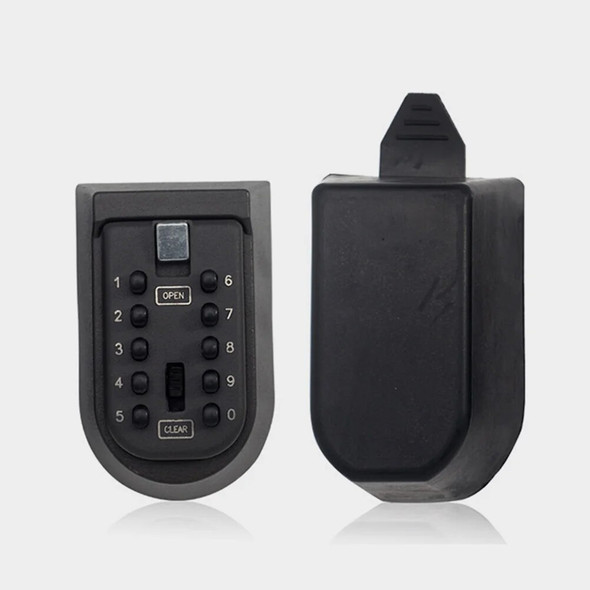 Box Key Lock Safe Wall Outdoor Door Mounted Storage Portable Car Mount Keys Front Security Lockbox Cabinet Holder Boxes Metal
